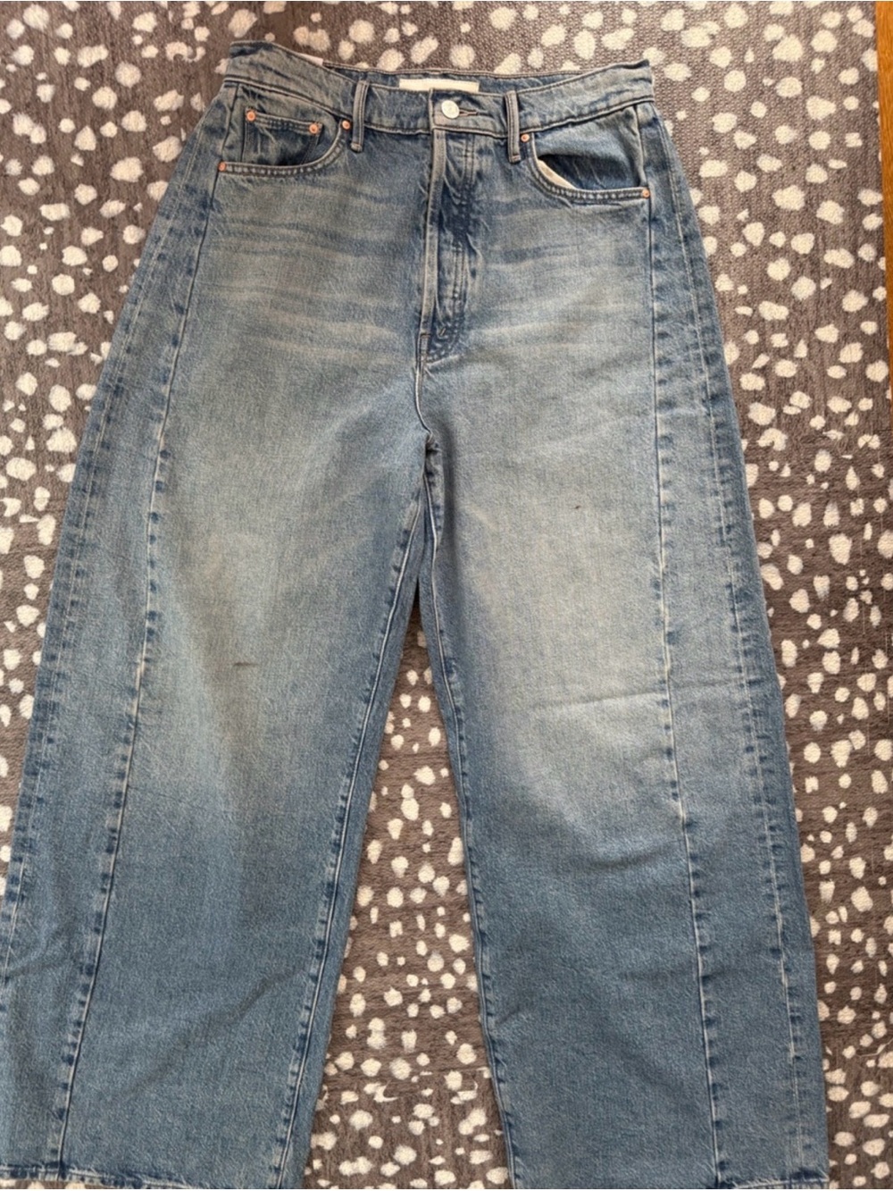 MOTHER The Pipe Dream Button Sneak - Size 28 - NWOT